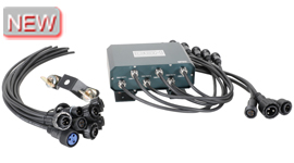 DMX Splitter/Booster 6 IP65